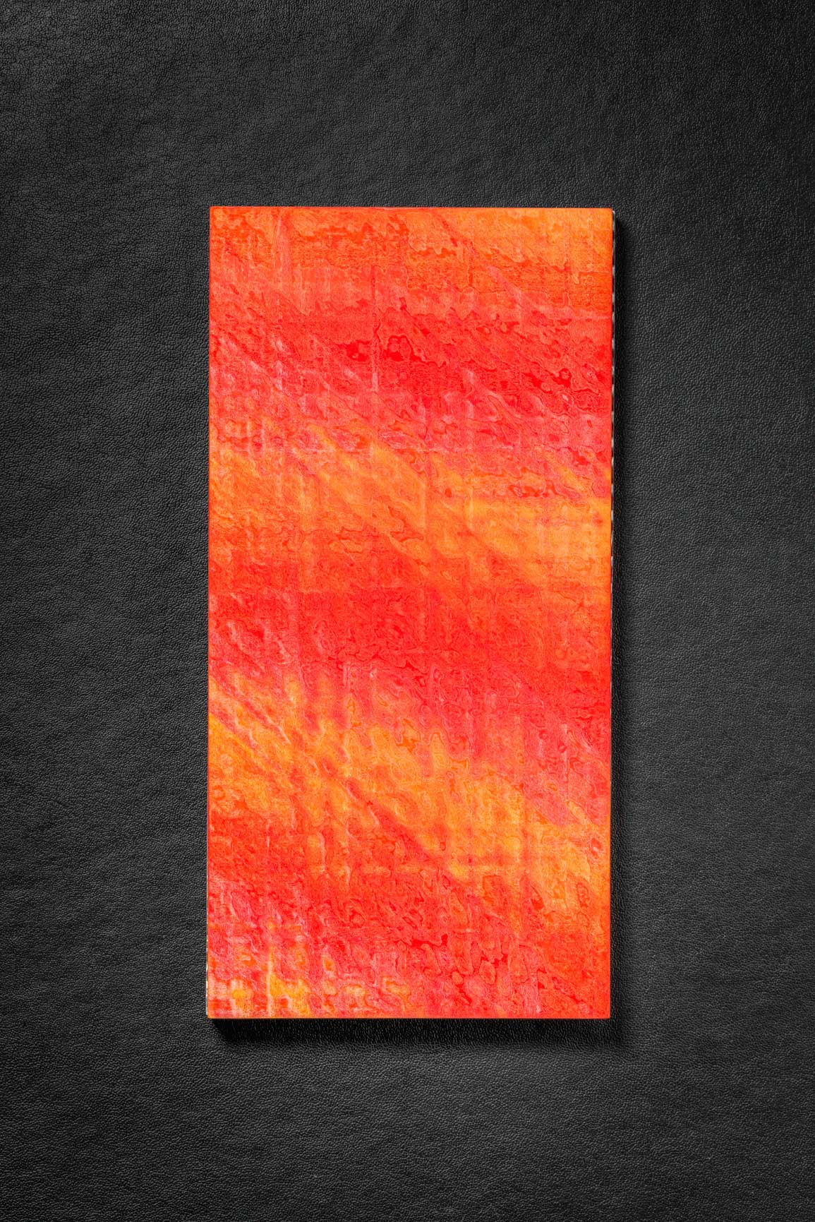 Red, Orange, Yellow (1:1:1) Angle Cut