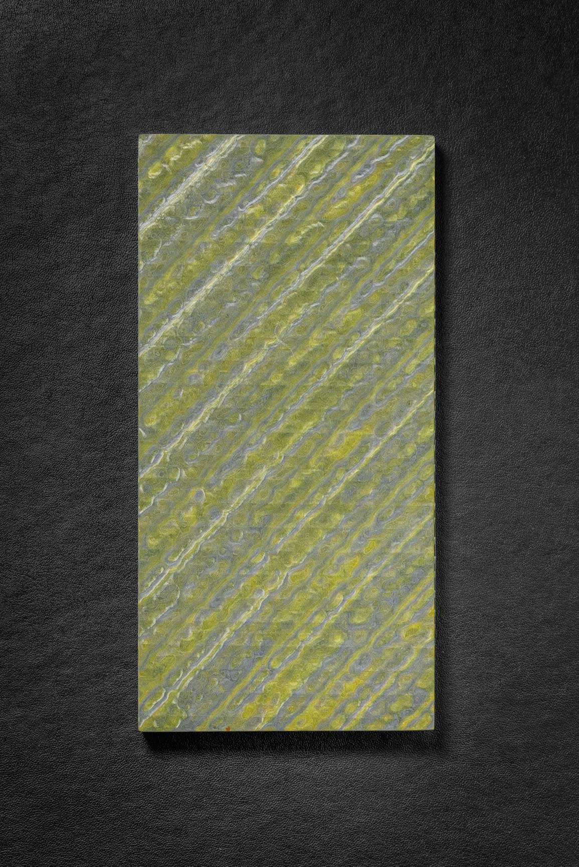 Grey, Yellow (1:1) Double Side Damascus