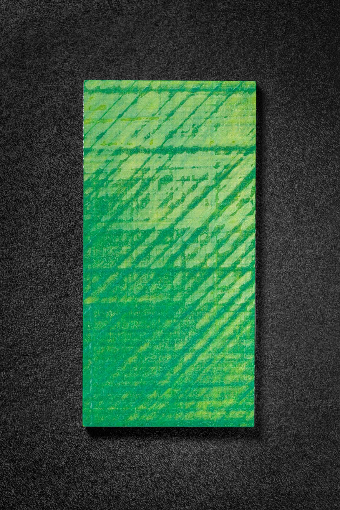 Dark Green, Neon Green, Yellow (1:1:1) Flat