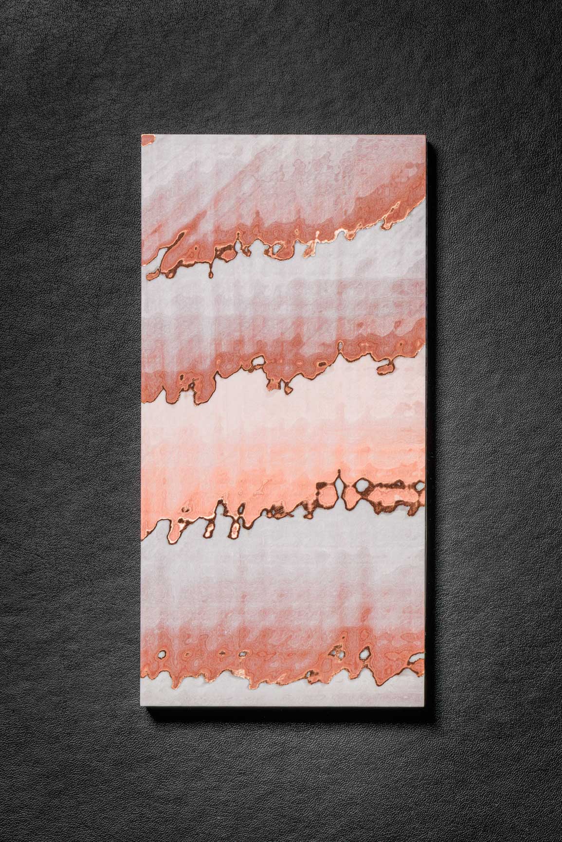 White, Copper (2:1) Angle Cut