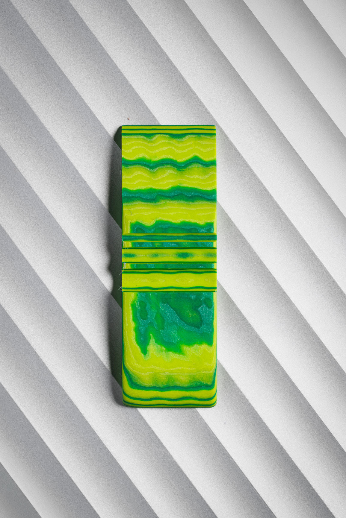 Dark Green, Neon Green (1:4) Flat