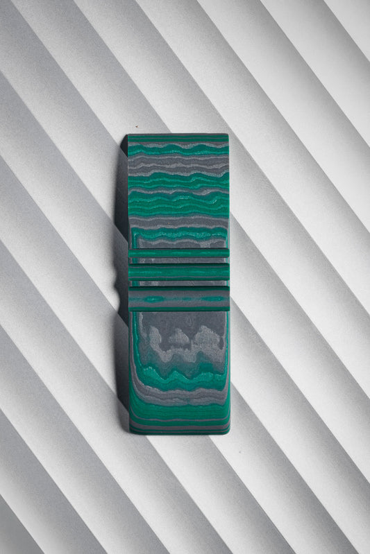 Grey, Dark Green (3:2:1:3:2:1) Flat
