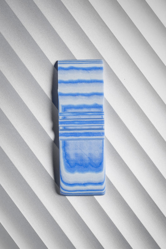 Dark Blue, White (1:3) Flat
