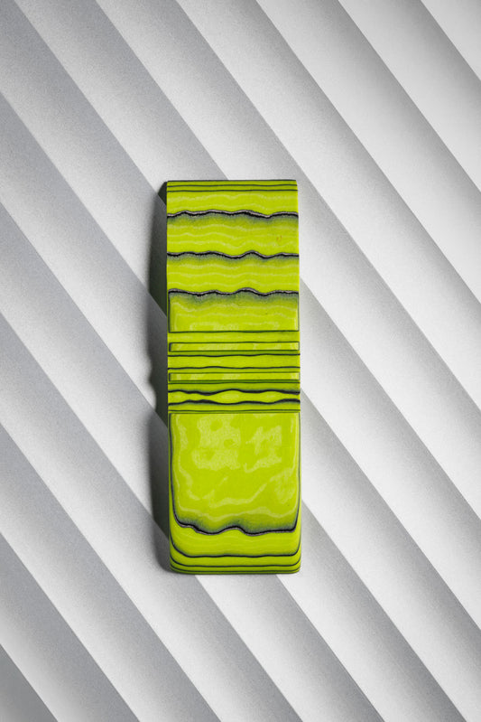 Black, Neon Green (0.5:4) Flat