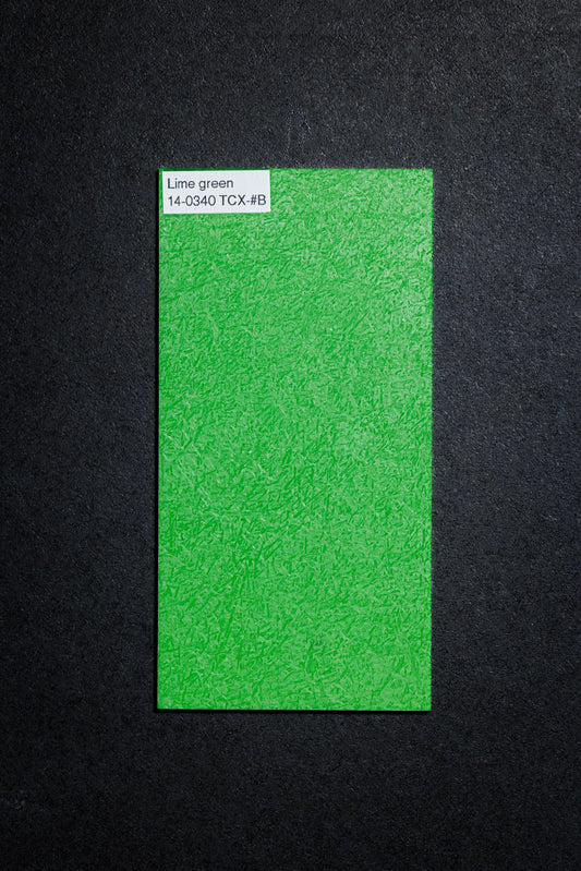 Lime Green glass composite knife handle scales — 2iSUPPLY