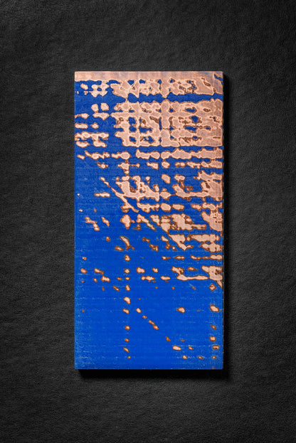 Dark Blue, Copper (3:1) Flat