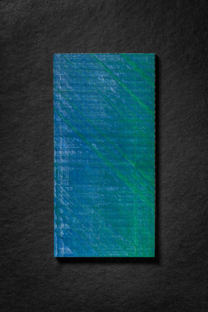 Dark Green, Dark Blue (2:2) Flat