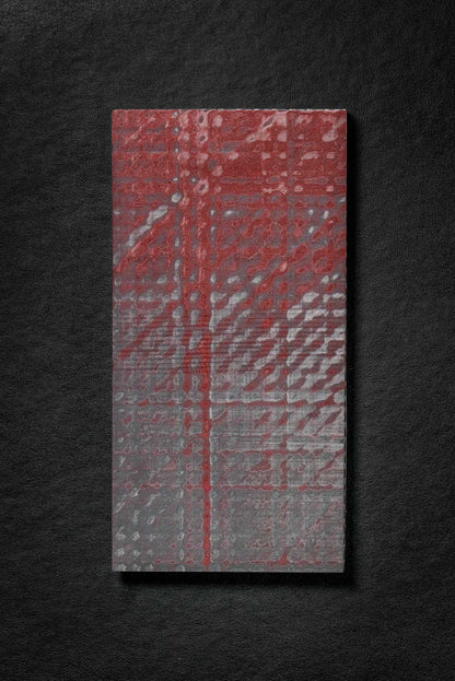 Grey, Red (3:1) Flat