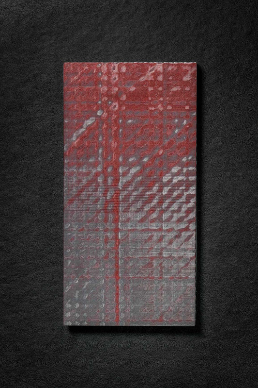Grey, Red (3:1) Flat