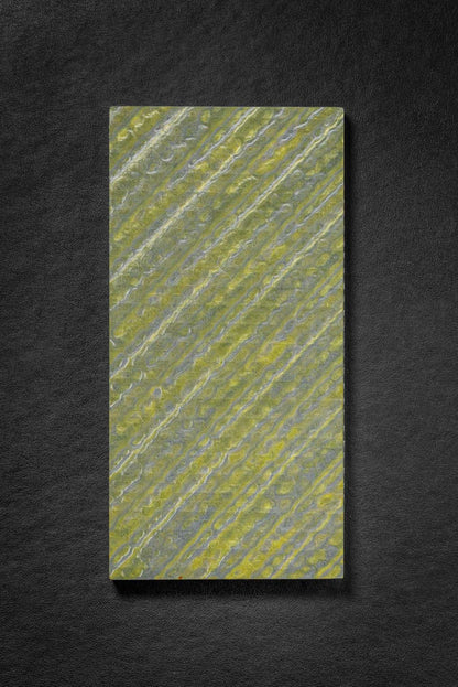 Grey, Yellow (1:1) Double Side Damascus