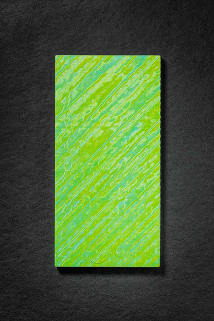 Tiffany, Yellow (1:1) Double Side Damascus