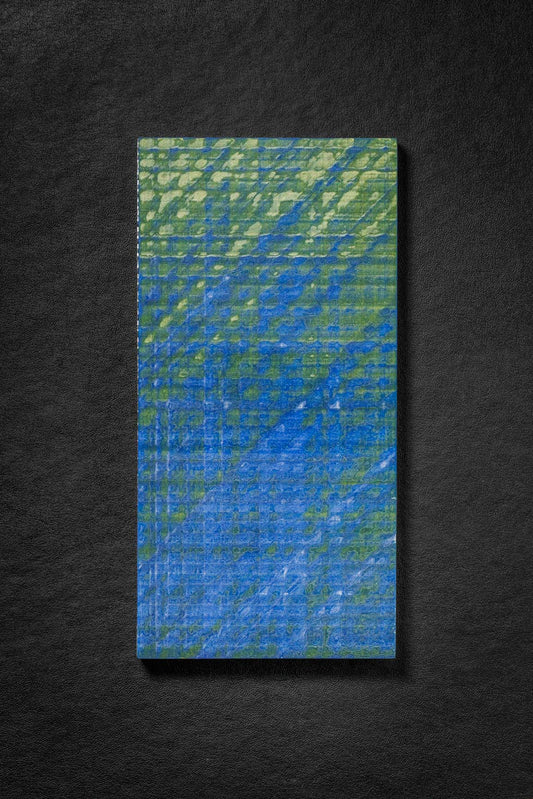 Yellow, Dark Blue (1:3) Flat
