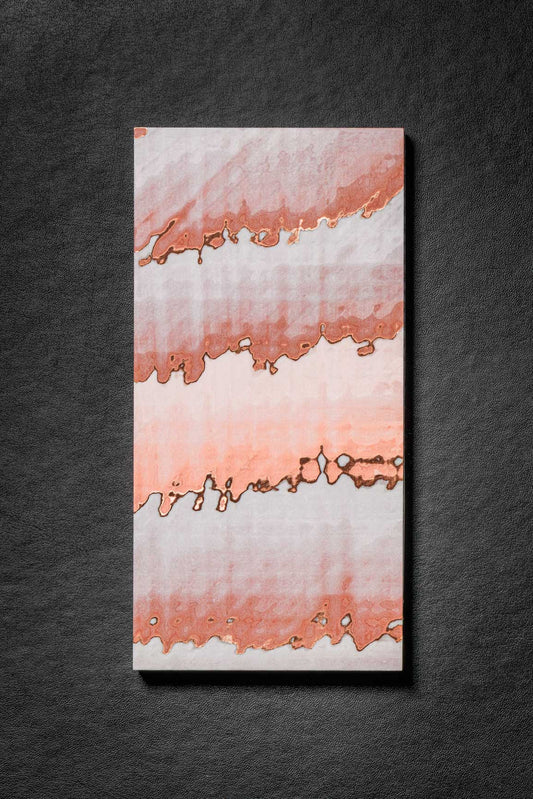 White, Copper (2:1) Angle Cut