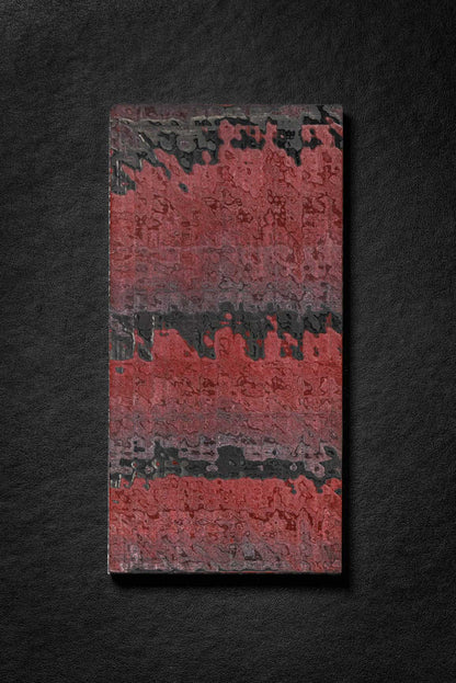 Red & Black (2:0.5) Angle Cut