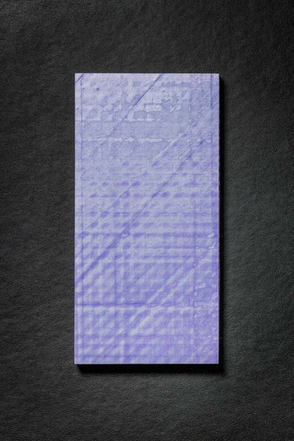 Purple, White (2:1) Flat