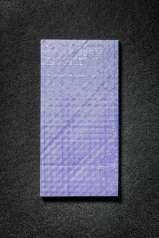 Purple, White (2:1) Flat