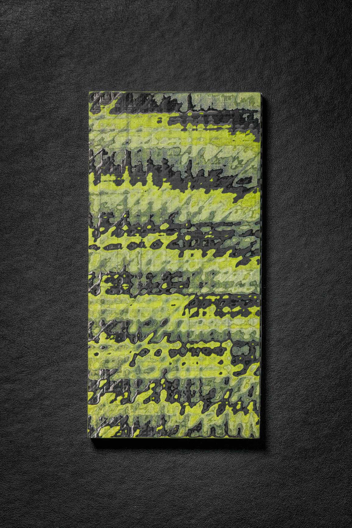 Black, Neon Green (0.5:1) Angle Cut