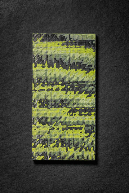 Black, Neon Green (0.5:1) Angle Cut