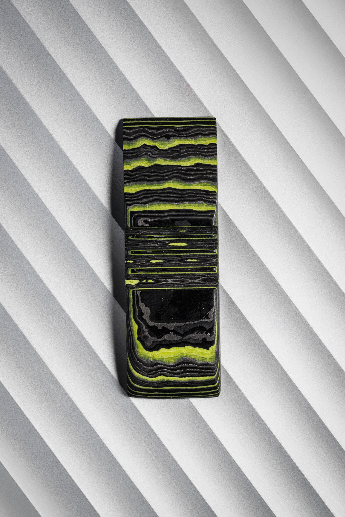 Black, Neon Green (4:1) Flat