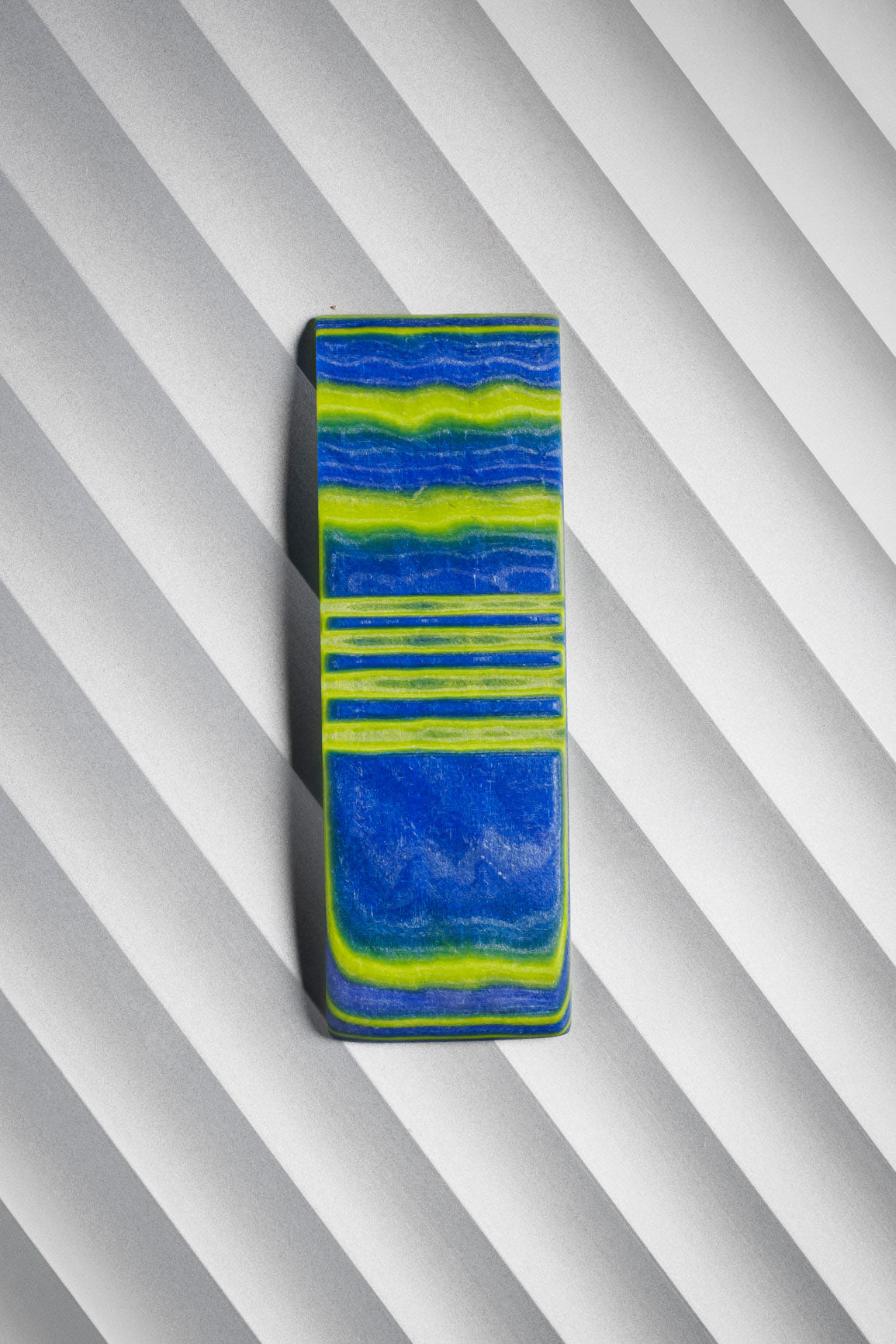 Dark Blue, Neon Green (4:2) Flat