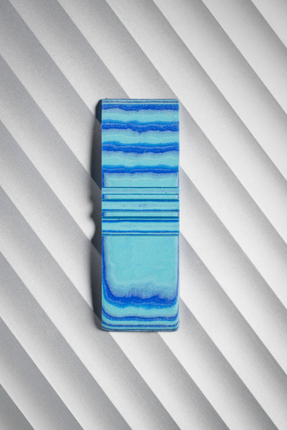 Dark Blue, Tiffany Blue (2:2) Flat