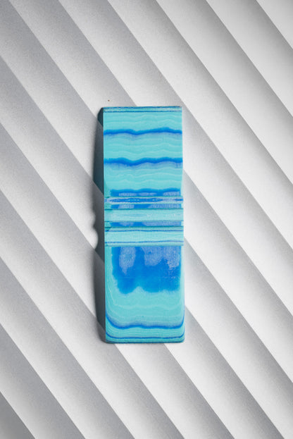 Dark Blue, Tiffany Blue (1:4) Flat