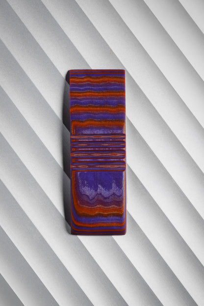 Purple, Orange (3:1) Flat