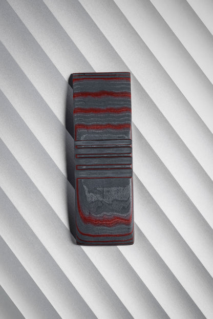 Grey, Red (3:1) Flat
