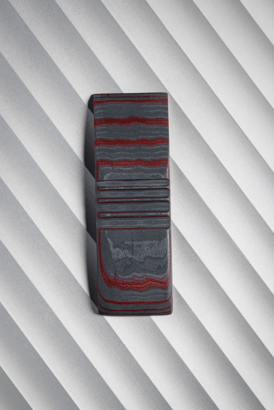Grey, Red (3:1) Flat
