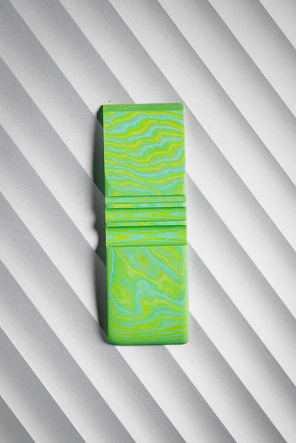 Tiffany, Yellow (1:1) Double Side Damascus