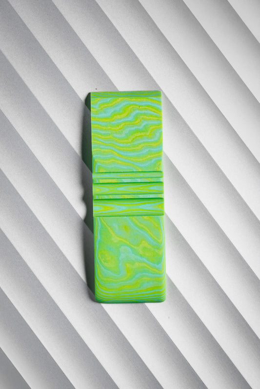 Tiffany, Yellow (1:1) Double Side Damascus