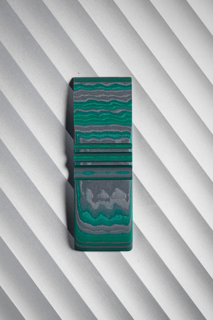 Grey, Dark Green (3:2:1:3:2:1) Flat