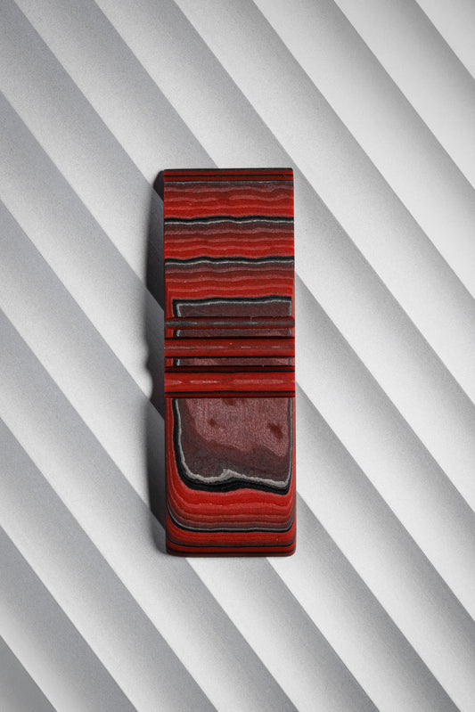 Red, Black (4:1) Flat