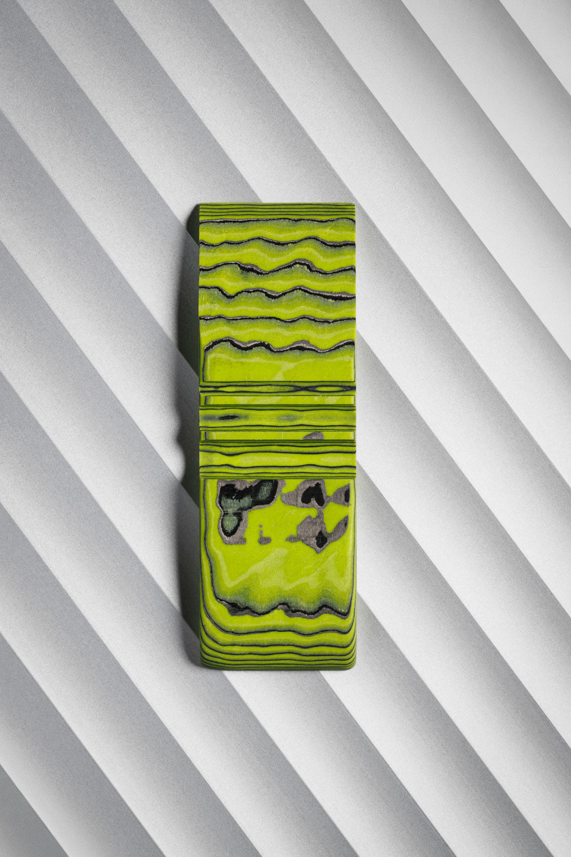 Black, Neon Green (0.5:2) Flat