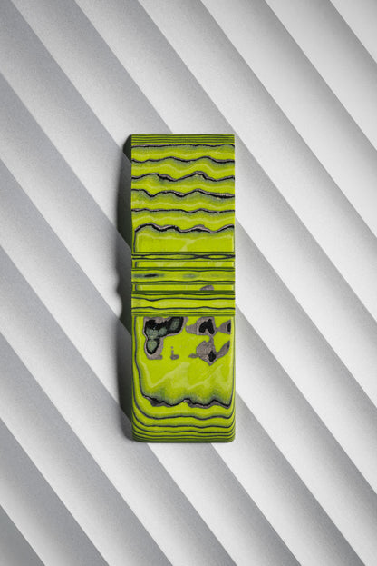 Black, Neon Green (0.5:2) Flat