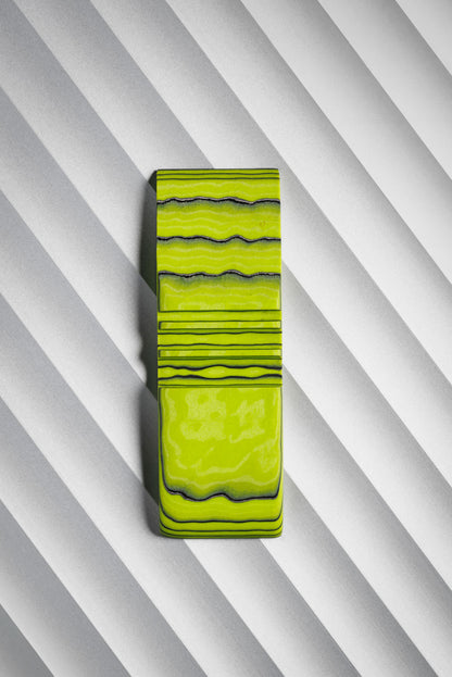 Black, Neon Green (0.5:4) Flat