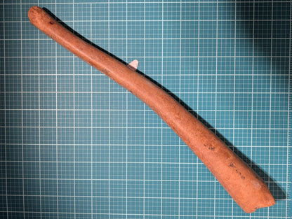 Fossil oosik knife handle material